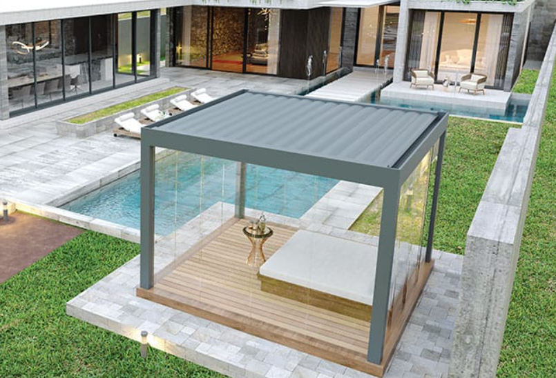 Toplanabilen Bioklimatik Pergola Sistemleri